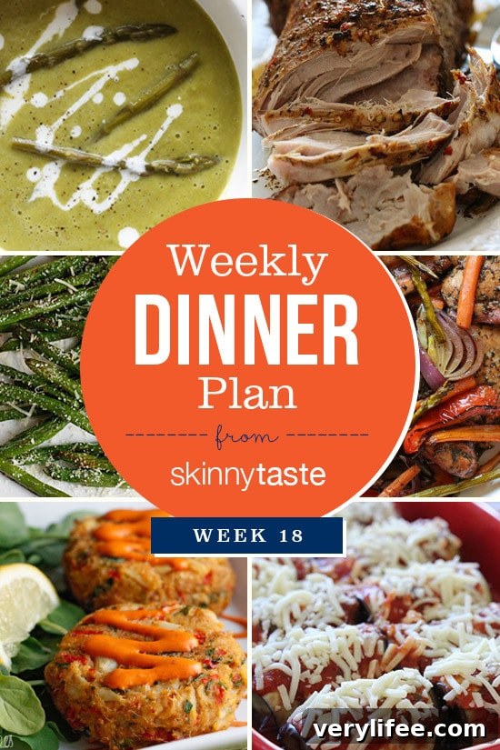 Skinnytaste Dinner Plan (Week 18) Skinnytaste Dinner Plan Week 18 cover photo