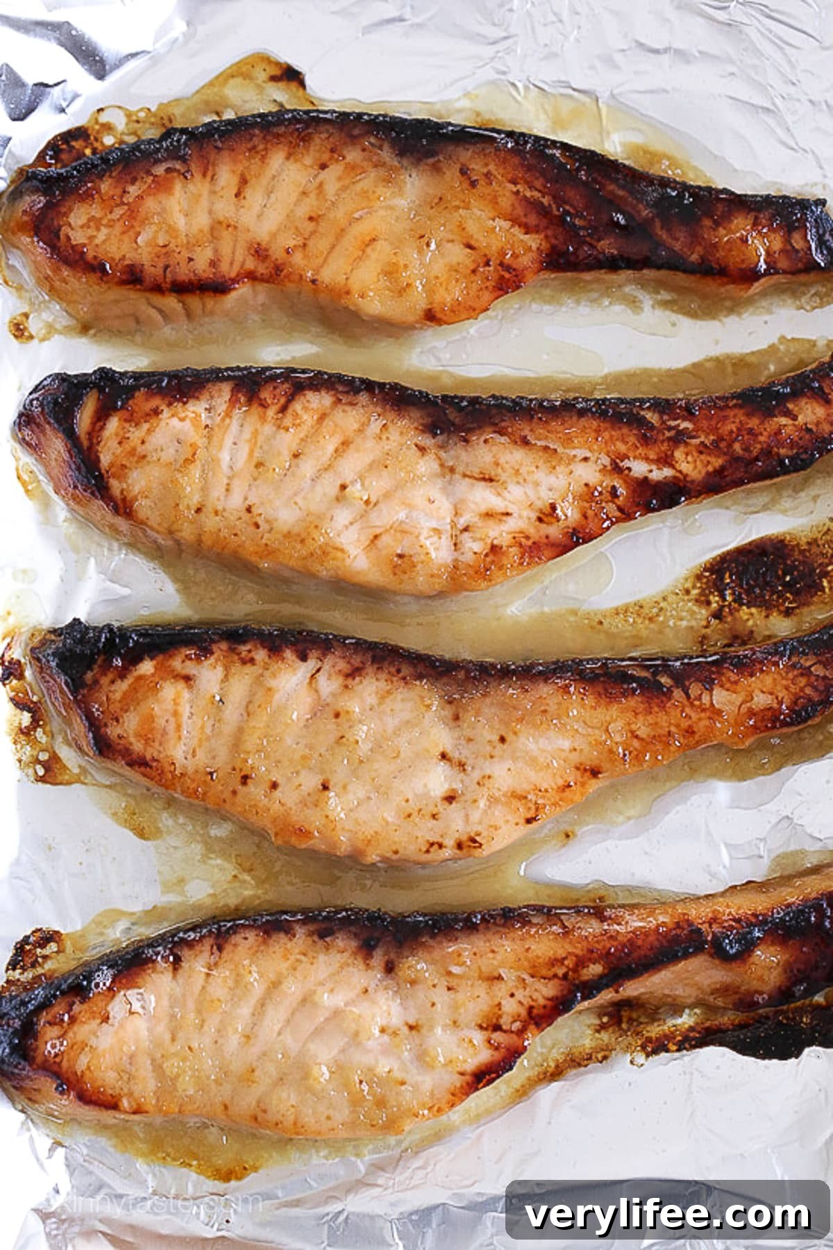 Broiled Miso Salmon
