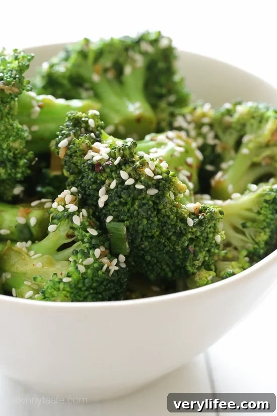 Orange Sesame Glazed Broccoli 2 Sesame Orange Broccoli