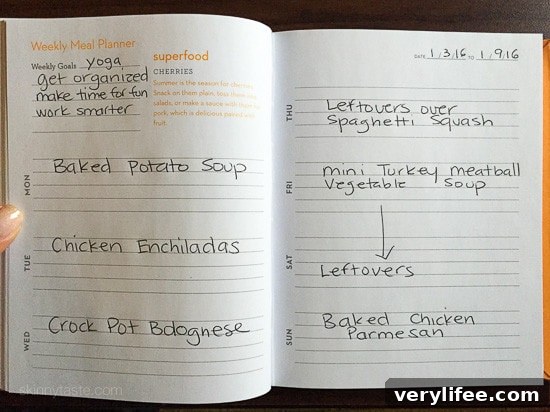 Skinnytaste Dinner Plan (Week 11) 