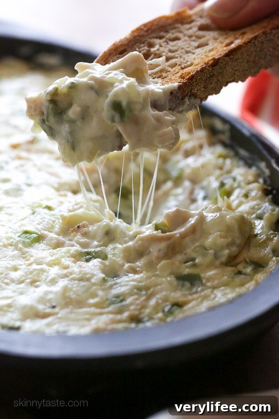 Hot Chicken Philly Cheesesteak Dip - finished dish