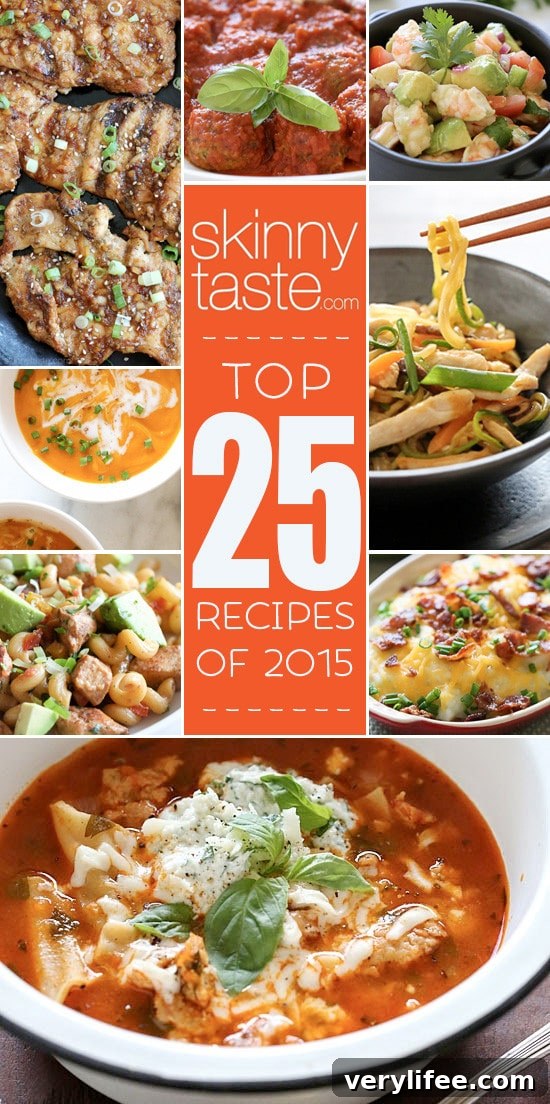 25 Most Popular Skinnytaste Recipes of 2015 2 Top 25 Most Popular Skinnytaste Recipes 2015