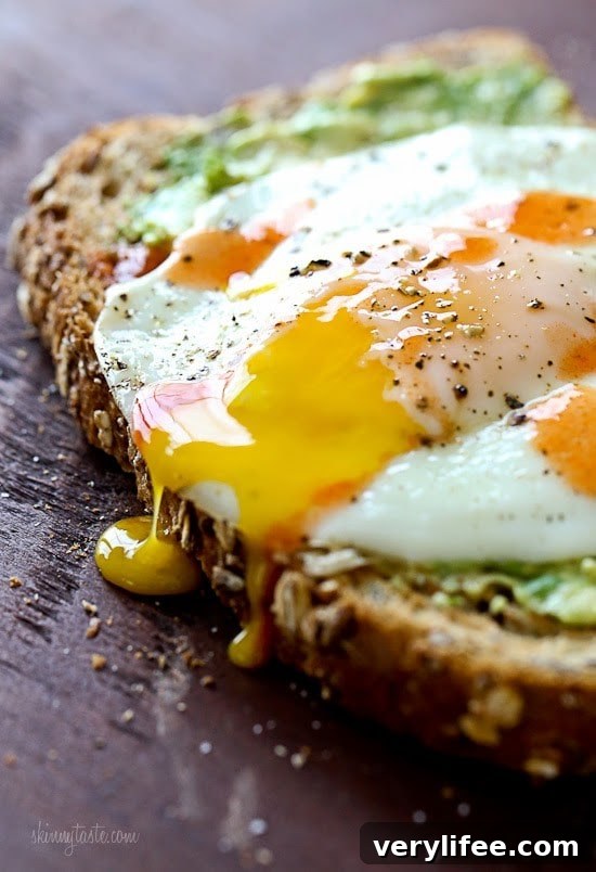 25 Most Popular Skinnytaste Recipes of 2015 15 Avocado Toast with Sunny Side Egg