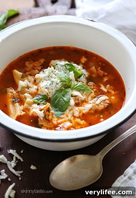25 Most Popular Skinnytaste Recipes of 2015 3 Lasagna Soup