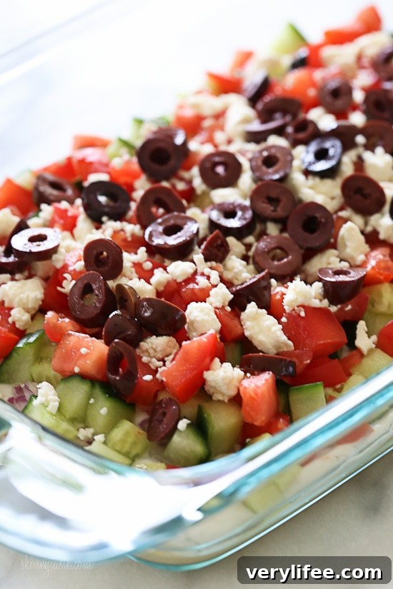 25 Most Popular Skinnytaste Recipes of 2015 21 Greek 7 Layer Dip