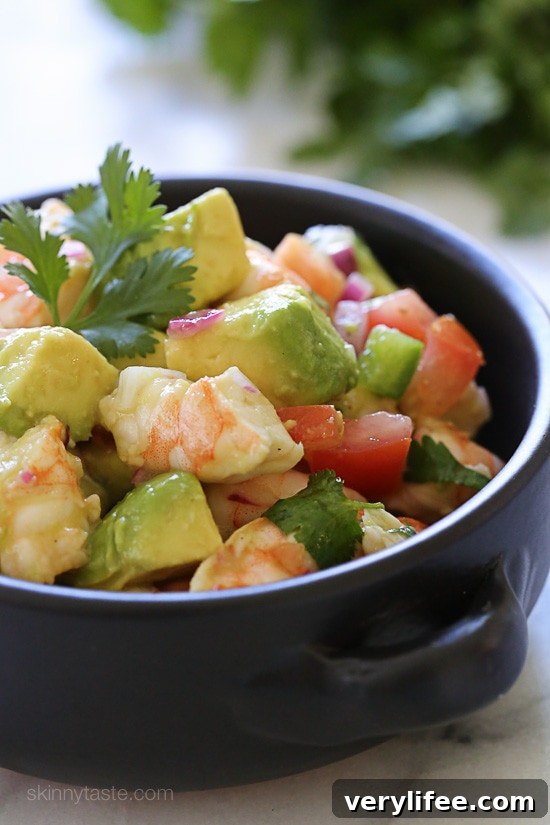 25 Most Popular Skinnytaste Recipes of 2015 8 Zesty Lime Shrimp and Avocado Salad