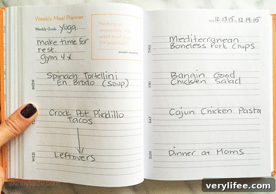 Skinnytaste Dinner Plan (Week 10) Skinnytaste Dinner Plan (Week 10)
