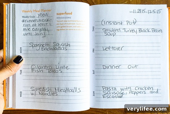 Skinnytaste Dinner Plan (Week 9)