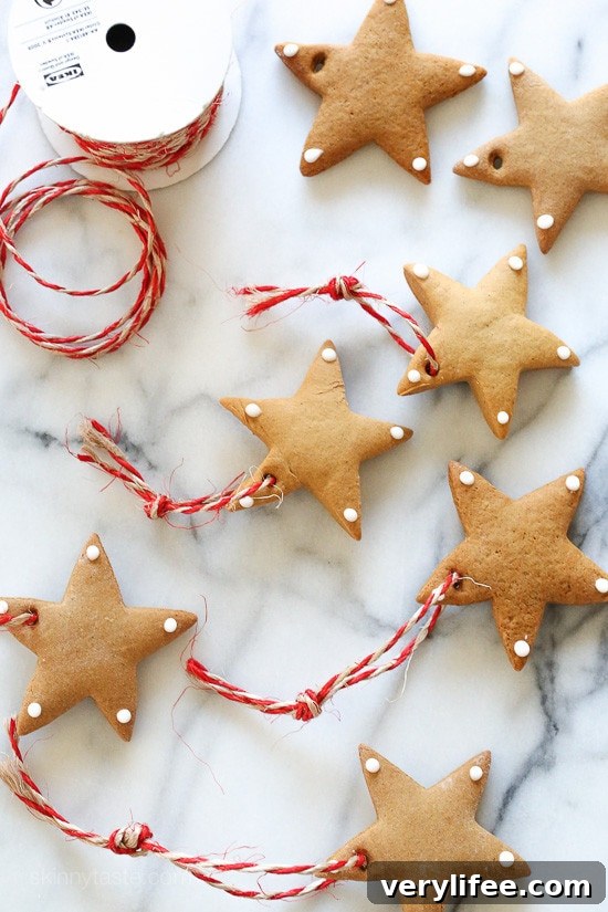 DIY Gingerbread Tree Ornaments DIY Gingerbread Tree Ornaments – make Christmas ornaments out of gingerbread cookies. A fun project to do with the kids!