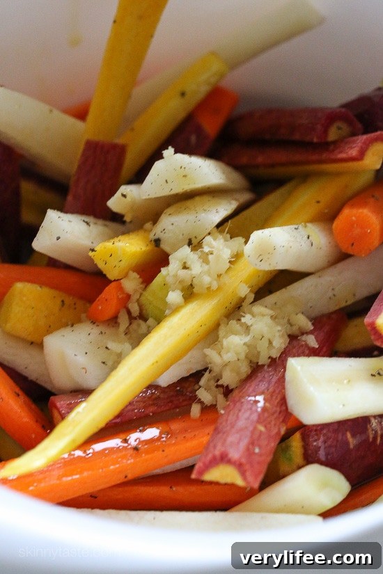 Roasted Rainbow Carrots with Ginger Glaze Recipe 3 img 21283 4