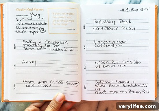 Skinnytaste Dinner Plan (Week 5)