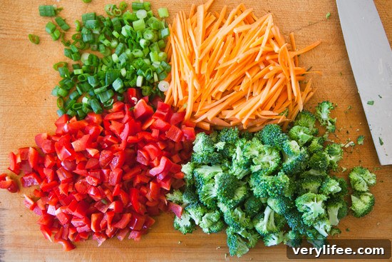Seattle Sunshine Bowl Recipe: Bright Breakfast Bowl 4 chopped veggies