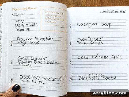 Skinnytaste Dinner Plan (Week 2)