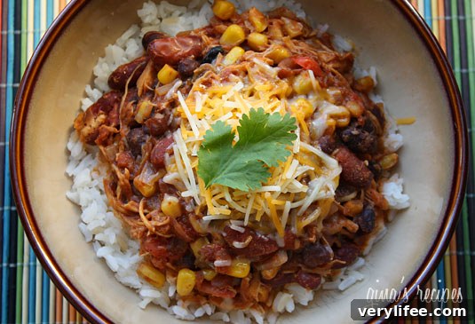 Crockpot Chicken Chili