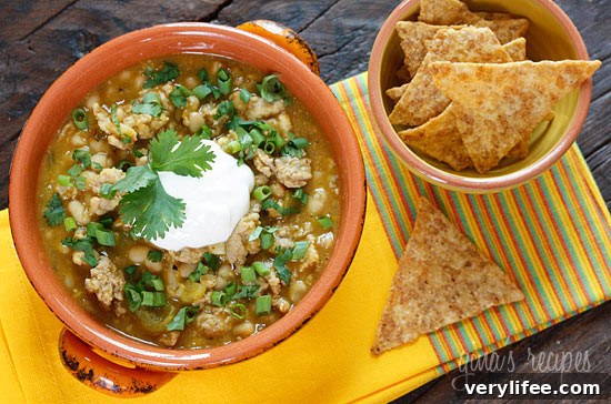 Crockpot White Bean Turkey Pumpkin Chili