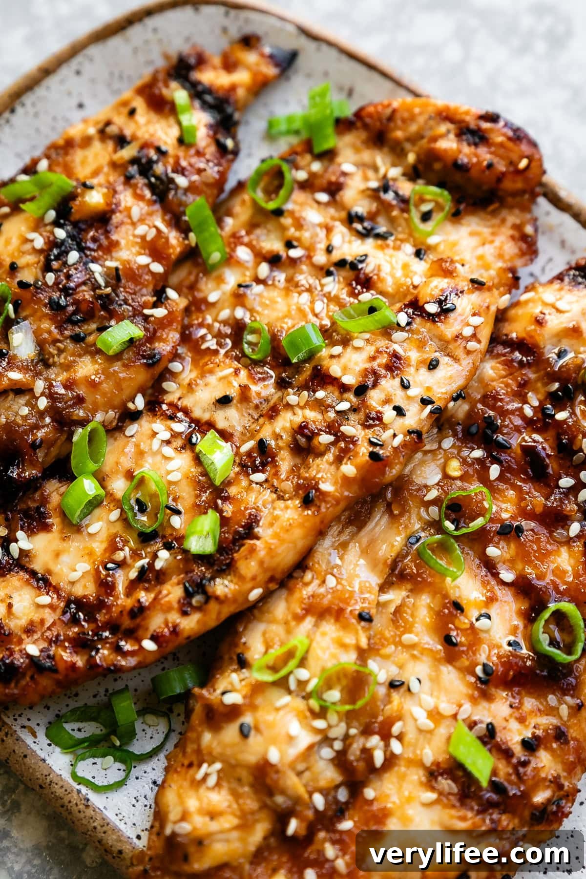 Crispy Korean Fried Chicken with Gochujang Glaze 2 Korean Grilled Chicken Breasts