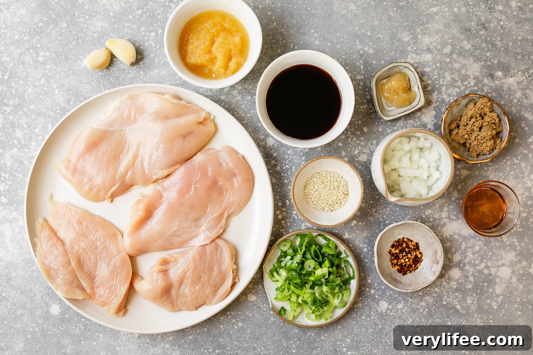 Crispy Korean Fried Chicken with Gochujang Glaze 6 Korean BBQ Chicken Ingredients