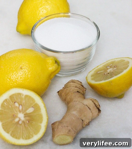 Finished lemon and ginger ice pops
