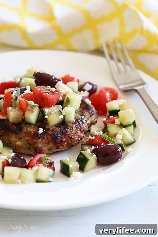 Naked Greek Feta-Zucchini Turkey Burgers Naked Greek Feta-Zucchini Turkey Burgers are so juicy, thanks to my secret ingredient, grated zucchini!
