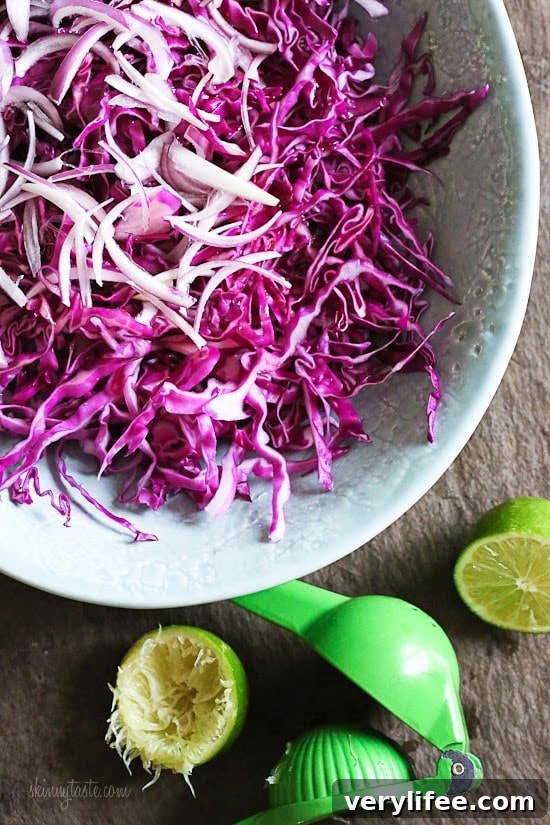 Turmeric Garlic Shrimp with Cabbage-Mango Slaw 4 Cabbage-Mango Slaw