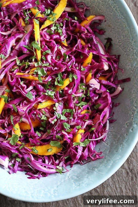 Turmeric Garlic Shrimp with Cabbage-Mango Slaw 5 Cabbage-Mango Slaw