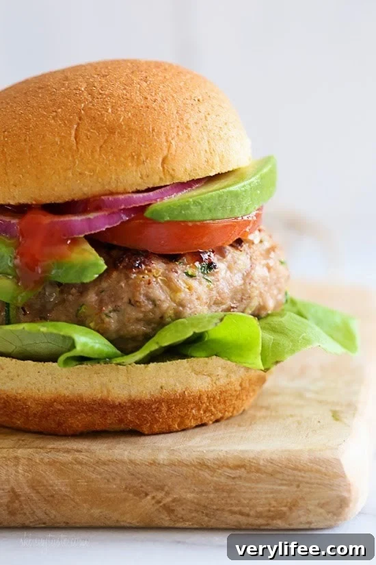 Grated zucchini keeps turkey burgers juicy
