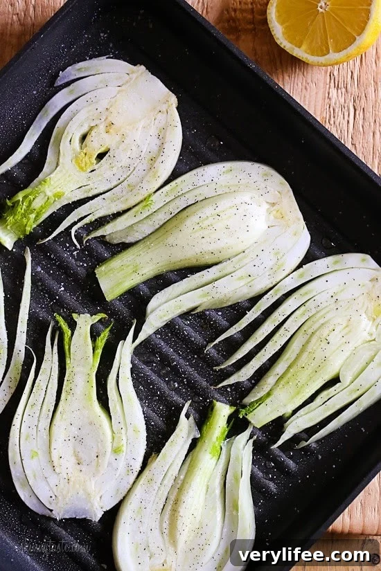 Grilled Fennel with Parmesan and Lemon Grilled fennel with lemon, olive oil and shaved parmesan is my FAVORITE way to eat fennel. If you think you're not a fennel fan, this is the recipe that may change your mind!