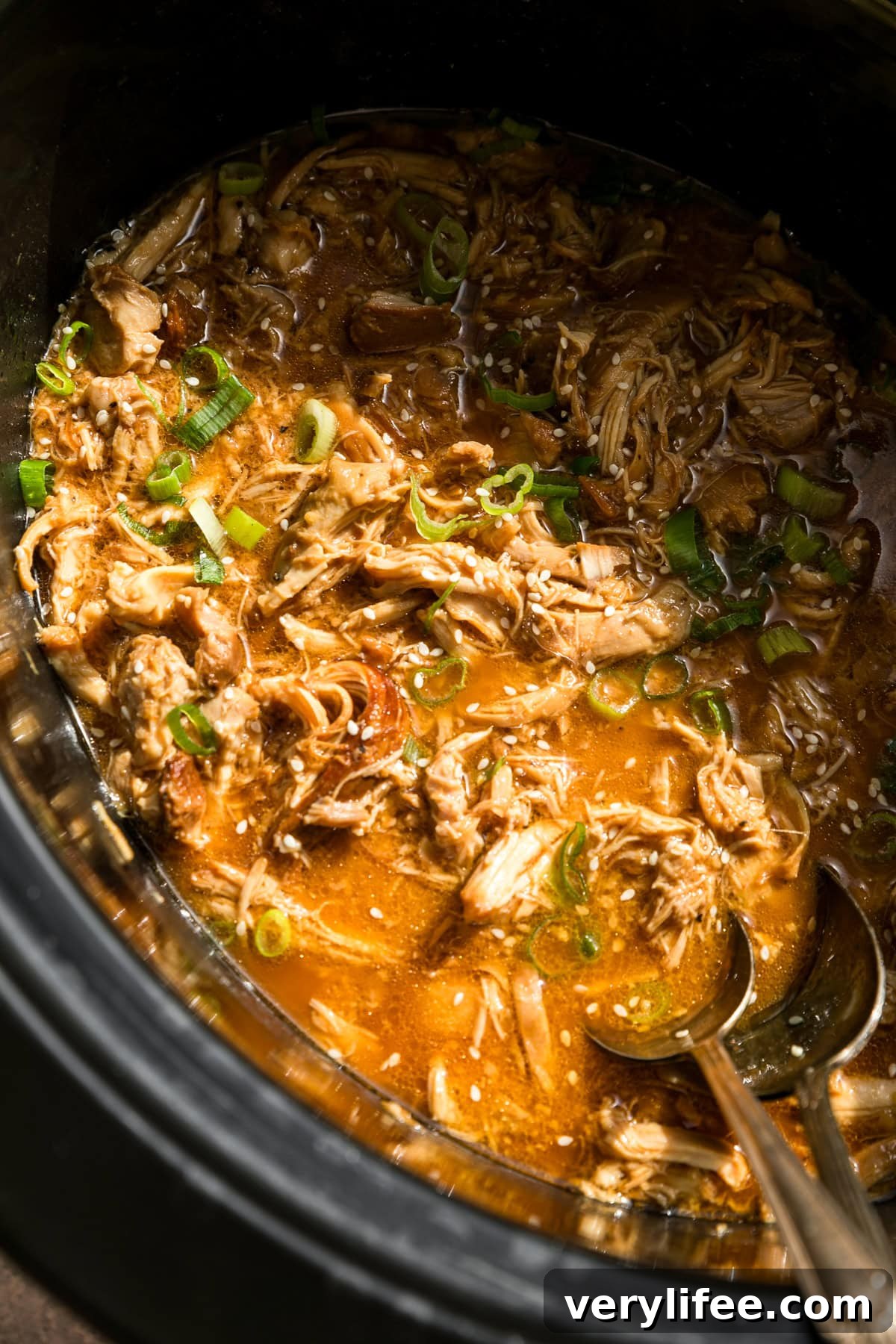Crockpot Sesame Chicken