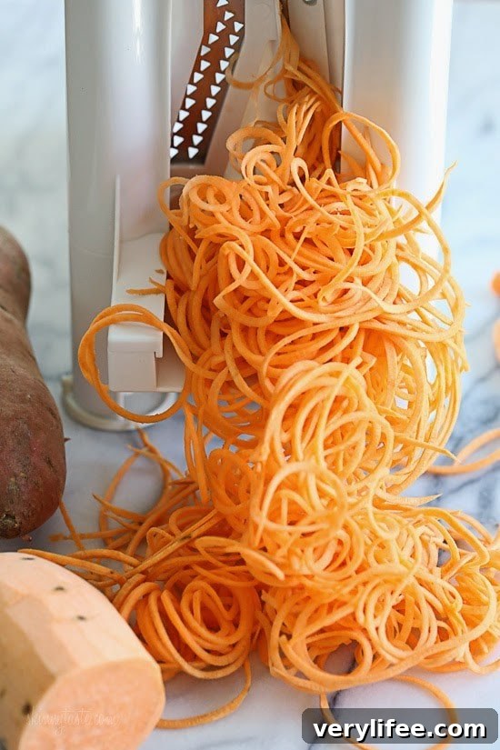 Crispy Spiralized Sweet Potato Latkes 2 img 21395 2