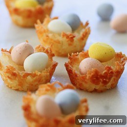 No-Bake Coconut Macaroon Nests Recipe 2 Coconut Macaroon Nests