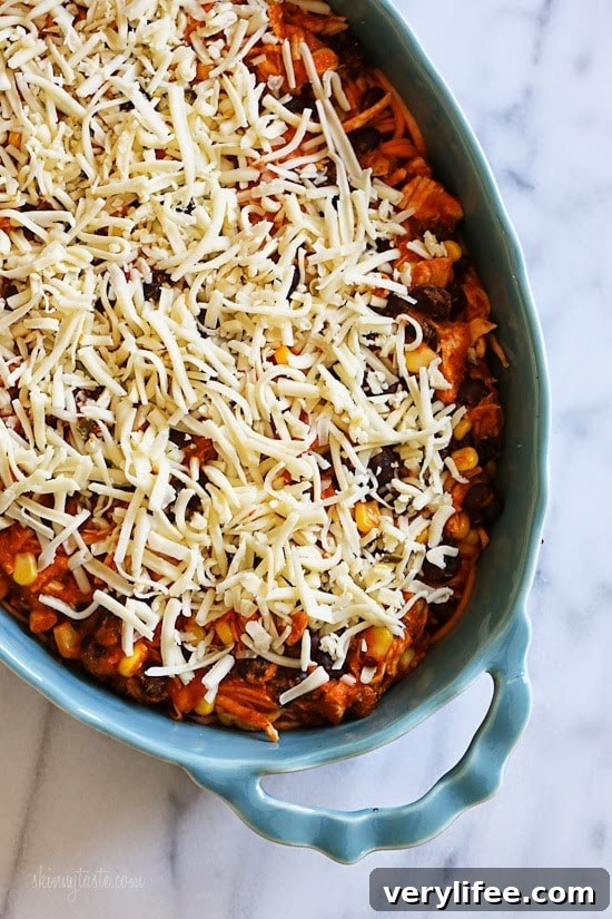Mexican-Spiced Spiralized Sweet Potato and Chicken Casserole 10 img 21406 11