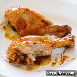 Apricot-Glazed Baked Chicken with Sage and Lemon Zest 3 Sticky baked chicken with apricot, sage and lemon zest