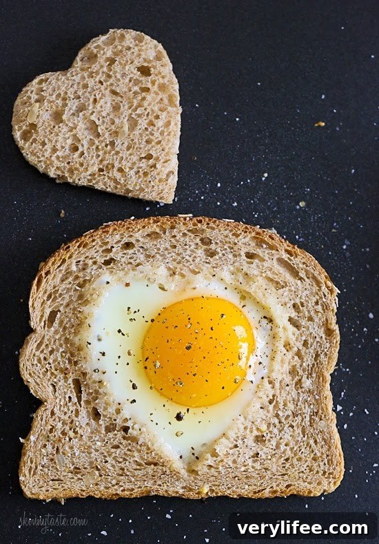 Avocado Toast Egg-in-a-Hole, the perfect 5 minute breakfast to make the one you love!