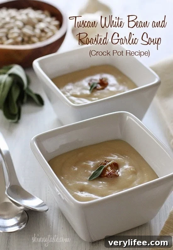 50 Low-Calorie Soup Recipes for Any Season 14 Tuscan White Bean and Roasted Garlic Soup