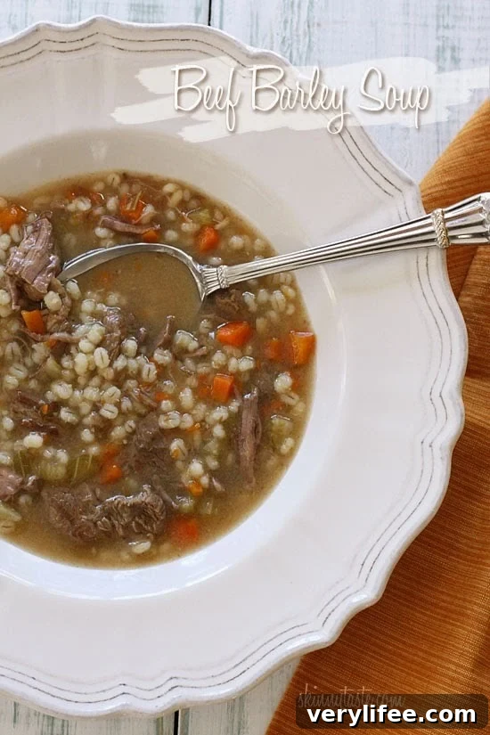 50 Low-Calorie Soup Recipes for Any Season 17 Beef Barley Soup