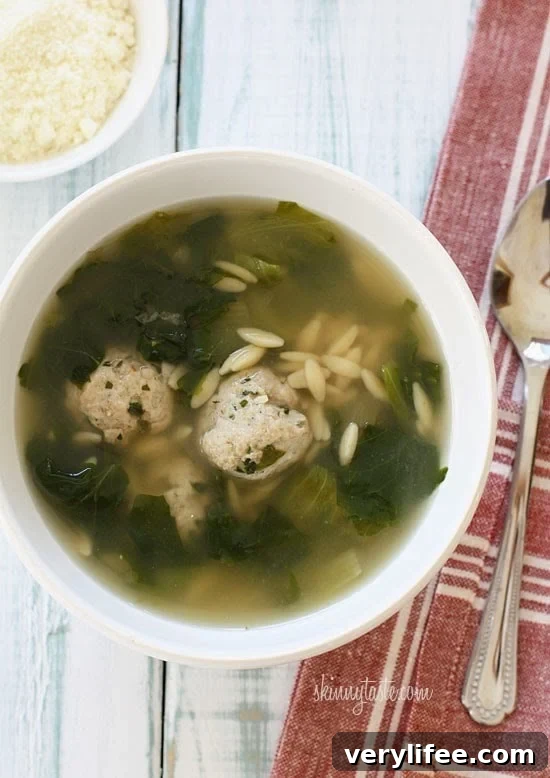 50 Low-Calorie Soup Recipes for Any Season 18 Escarole Soup with Turkey Meatballs