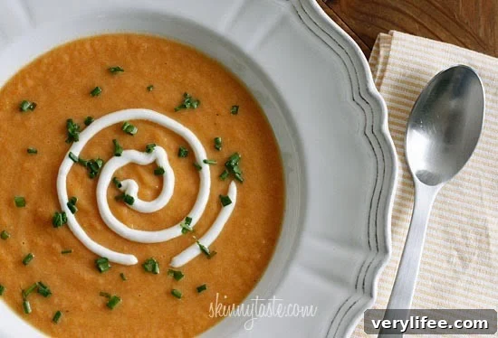 50 Low-Calorie Soup Recipes for Any Season 21 Skinny Creamy Carrot Ginger Soup