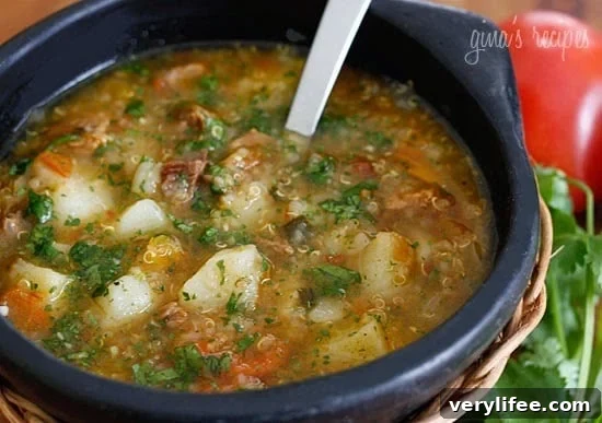50 Low-Calorie Soup Recipes for Any Season 29 Beef Potato Quinoa Soup