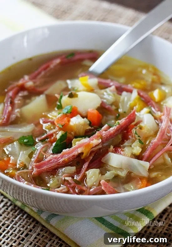 50 Low-Calorie Soup Recipes for Any Season 51 Corned Beef and Cabbage Soup