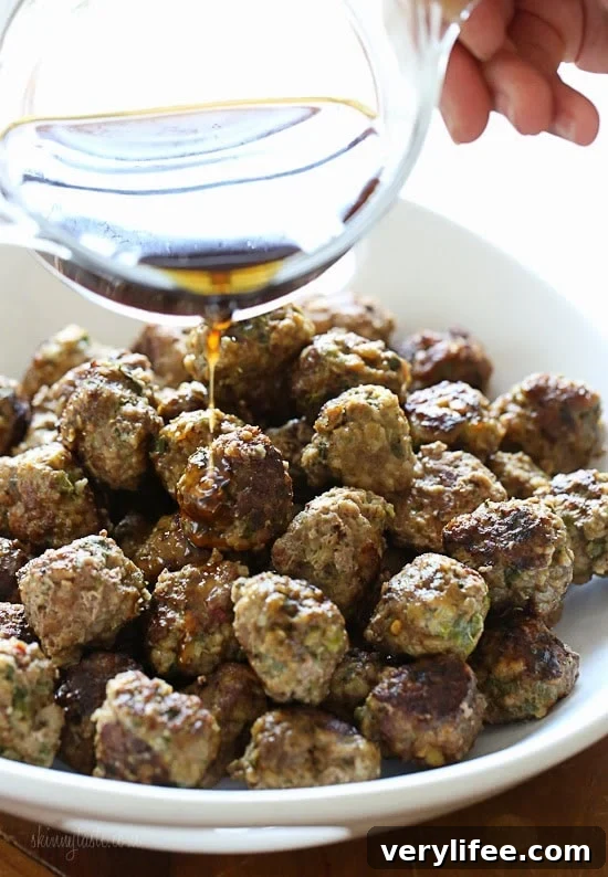 Honey-Lime Meatballs