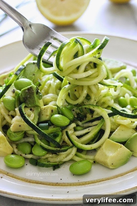 Spiralized Greek Cucumber Salad