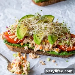 Creamy Cauliflower and Leek Soup Recipe 11 Open Faced Tuna Sandwich