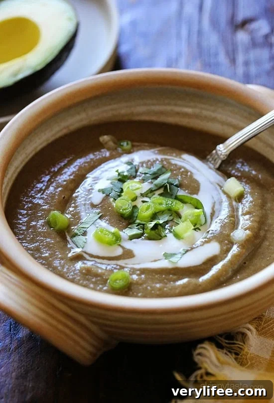 A creamy bowl of lentil soup – made with cumin, cilantro and potato to thicken it is the perfect way to warm up on a cold November night.