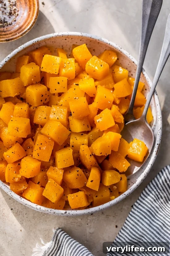 Maple-Glazed Roasted Butternut Squash 2 Maple Roasted Butternut Squash