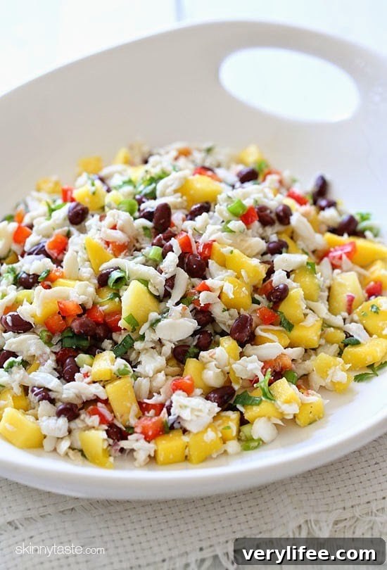 Preorder The Skinnytaste Cookbook and Get 3 Free Bonus Recipes 5 Zesty Crab and Mango Salad