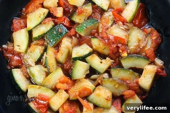 35 Zucchini Recipes for Every Meal 18 Sauteed Zucchini with Plum Tomatoes