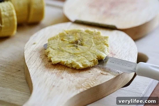 Crispy Oven-Baked Tostones Recipe with Green Plantains 8 These savory plantains have been made lighter by baking instead of frying – you won't believe how good they taste!