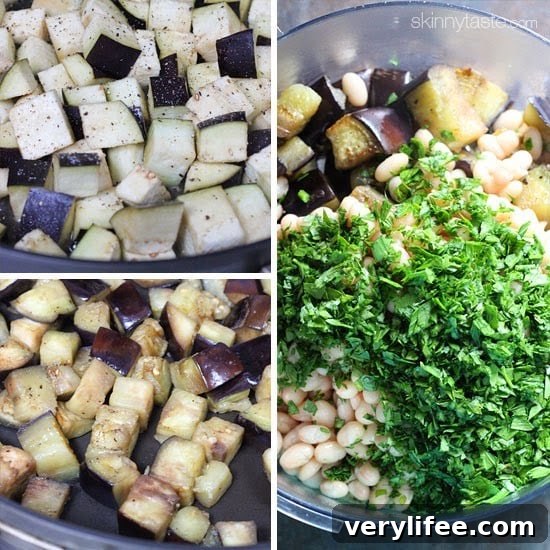 Vegan Eggplant Meatball Recipe with Garlic Marinara 3 Close-up of vegan eggplant meatballs