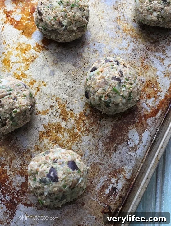 Vegan Eggplant Meatball Recipe with Garlic Marinara 4 Baked vegan eggplant meatballs