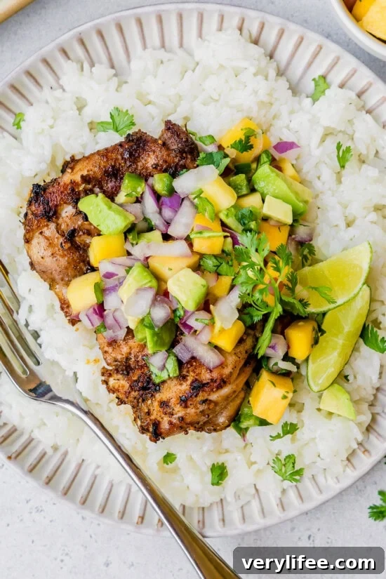 grilled jerk chicken